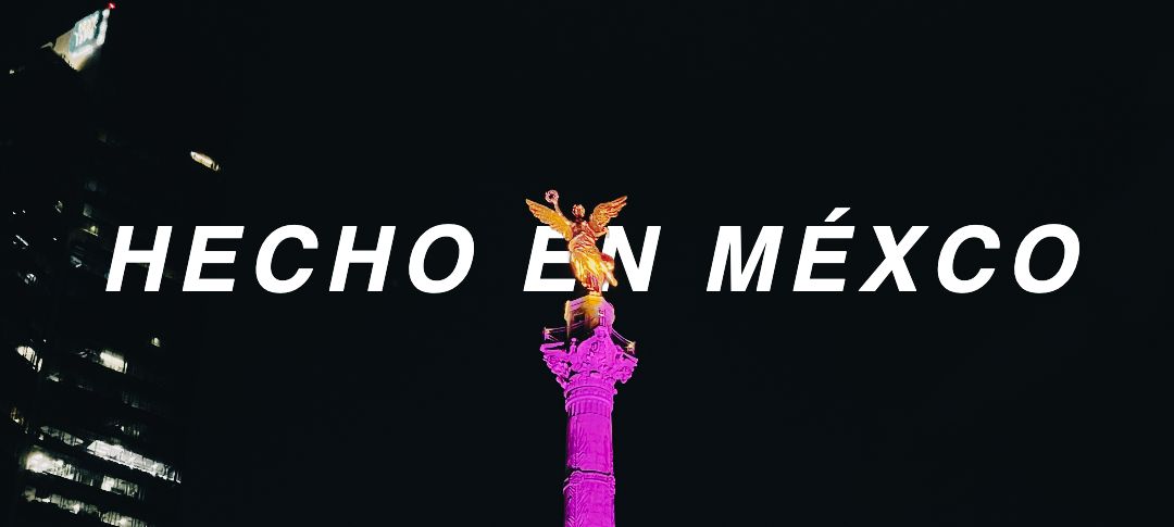 Demostración de texto detrás de imagen con Ángel de la Independencia